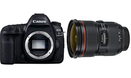 Capture Brilliance: Canon 5D Mark IV Full Frame DSLR with EF 24-70mm f/2.8L II USM