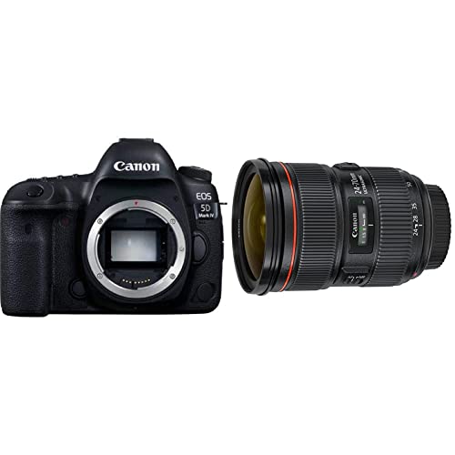 Capture Brilliance: Canon 5D Mark IV Full Frame DSLR with EF 24-70mm f/2.8L II USM