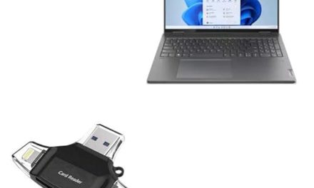 Enhance Lenovo Yoga 7i: AllReader SD Card Reader – Jet Black