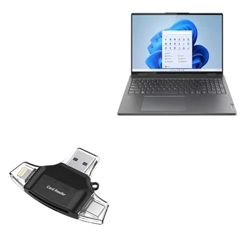 Enhance Lenovo Yoga 7i: AllReader SD Card Reader – Jet Black