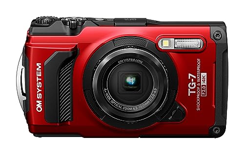 Ultimate Red Underwater Camera: OM SYSTEM Tough TG-7