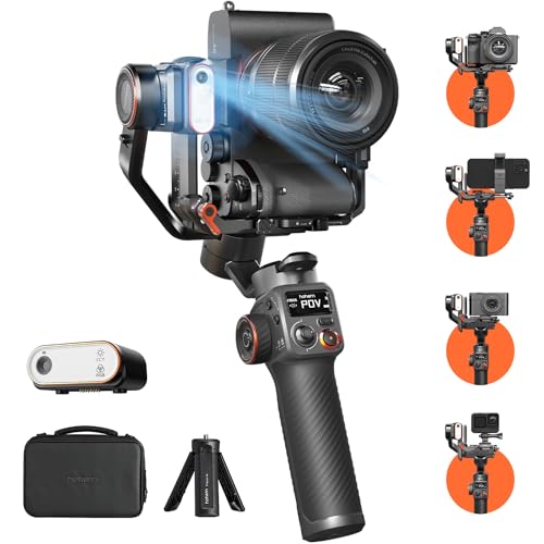 Ultimate Camera Stabilizer: Hohem iSteady MT2 – AI Tracking, Magnetic Light