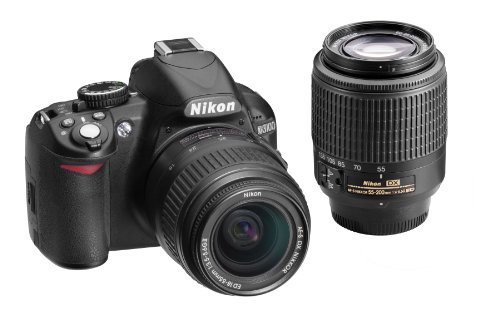 Limited Stock! Nikon D3100 Double-Zoom Lens Kit.