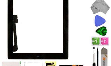 Repair Your iPad 4: Black Digitizer & Home Button + Tool Kit