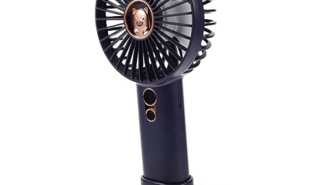 Portable Mini Handheld Fan with Long Battery Life – Ideal for Summer, Travel, and Makeup
