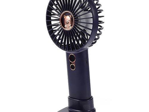 Portable Mini Handheld Fan with Long Battery Life – Ideal for Summer, Travel, and Makeup