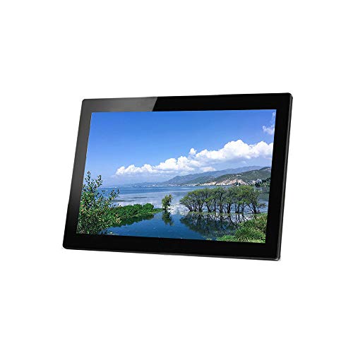 High-Res 27″ Digital Frame: Remote, Calendar, Clock, Video