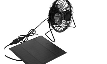 Powerful Adjustable Speed Solar Fan for Cooling – Shenzhen