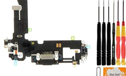 High-performance Flex Cable for iPhone 12 & 12 Pro (Black) + Tool Kit