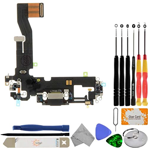 High-performance Flex Cable for iPhone 12 & 12 Pro (Black) + Tool Kit