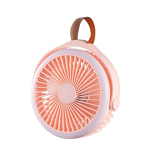 Powerful Rechargeable Camping Fan with LED – Stay Cool Anywhere