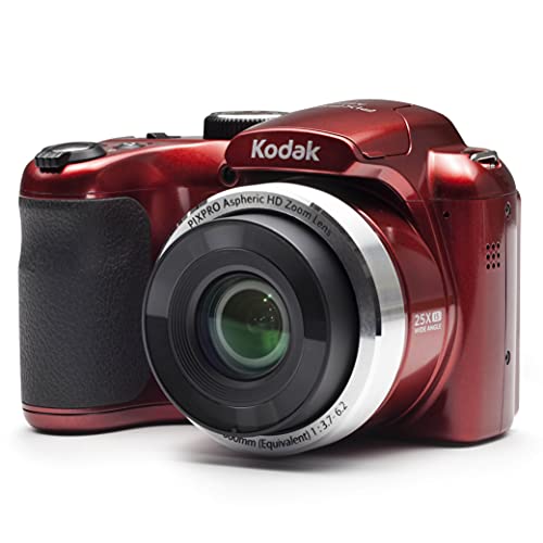 Capture Life’s Moments: Kodak AZ252-RD Digital Camera, Zoom In 25X!