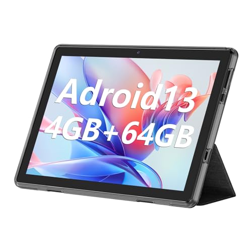 Powerful Android Tablet with 3GB RAM, 64GB ROM, Quad-Core Processor, HD Touch Screen, Dual Camera, Bluetooth