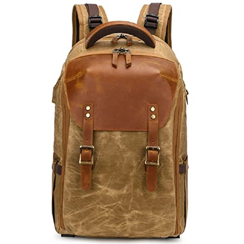 Ultimate Vintage Camera Backpack for DSLR Photography