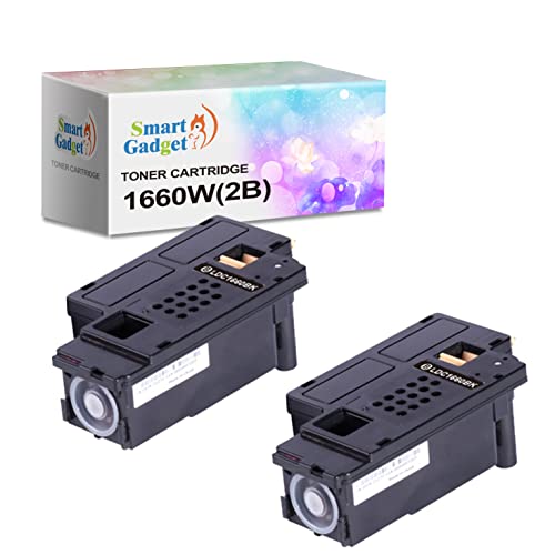 Boost Print Quality: Dell 1660W Toner Cartridge – 2-Pack, Black