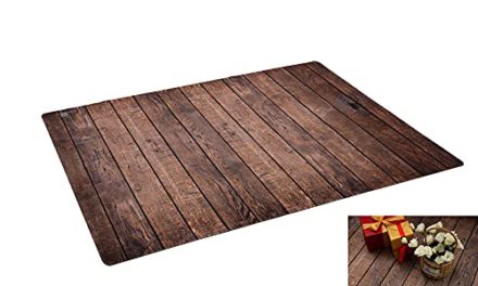 Wooden Floor Photography Mat for Newborn Baby Photography, 8x5ft