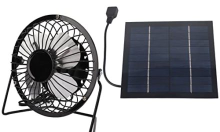 Powerful Solar Fan Kit: Stay Cool Anywhere