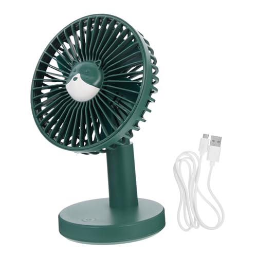 Compact Desk Fan: Powerful USB Air Circulator for Office, Travel & Study