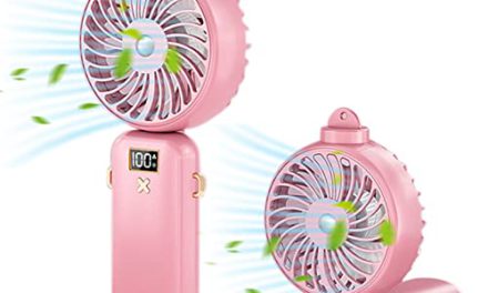 Powerful Mist Fan for Refreshing Breezes On-the-Go