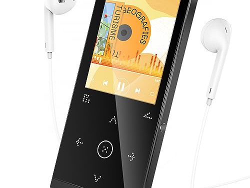 Powerful 80GB MP3 Player: Bluetooth, Long Battery Life, FM Radio, E-Book, HD Speaker, Alarm Clock, Sport Ready