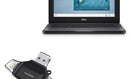 Enhance Dell Chromebook 11 3100 (P29T) with AllReader SD Card Reader – Jet Black