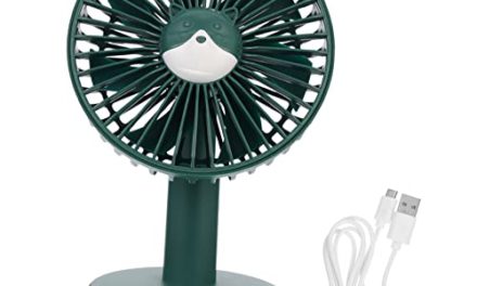 Cooling Bliss: Rechargeable Desktop Fan for Refreshing Summer Breeze!