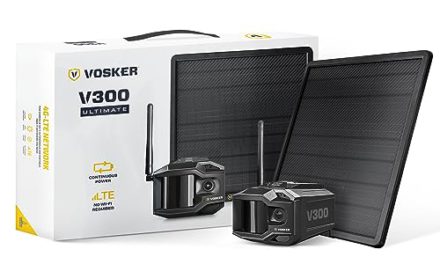 Ultimate Outdoor Security Camera: Vosker V300 | Solar Powered | SIM Card Included | Live Streaming