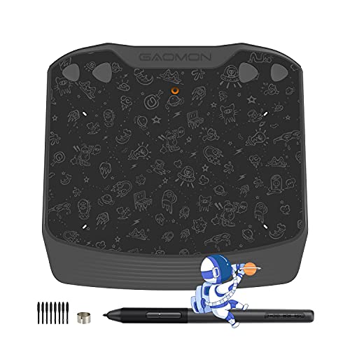 Unleash Creativity: GAOMON S630 Drawing Tablet for Windows, macOS, Android – 5×3 Inch, Customizable ExpressKeys!