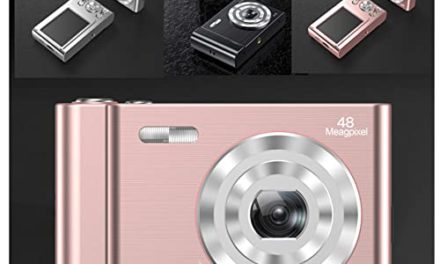 Zoom in and Capture the Perfect Moments: Fiudx Digital Camera for Teens and Kids