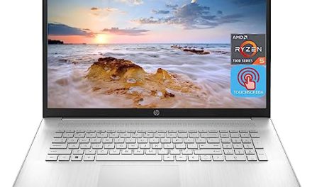 2023’s Latest HP Touchscreen Laptop: Powerful AMD Ryzen, Stunning 17.3″ Display, Lightning-Fast SSD