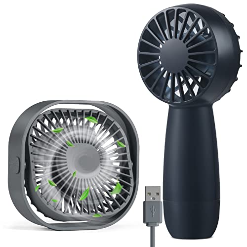 Compact USB Desk Fan for Instant Cooling and Portable Comfort