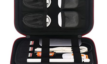 Compact Tech Storage Bag: Organize and Safeguard Your Electronic Accessories on-the-go!