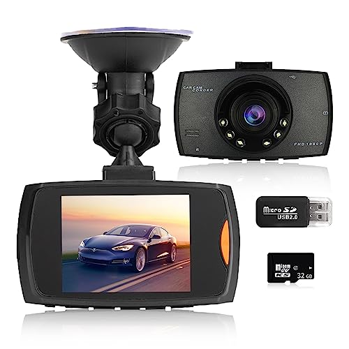 Capture Every Moment: High-Def Dash Cam + 32G SD Card