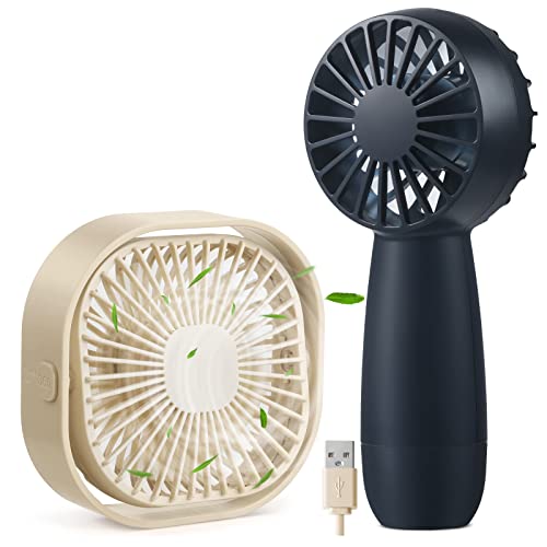 Powerful USB Desk Fan: Portable, Silent, 360°Rotatable – Ideal for Home, Office, Bedroom