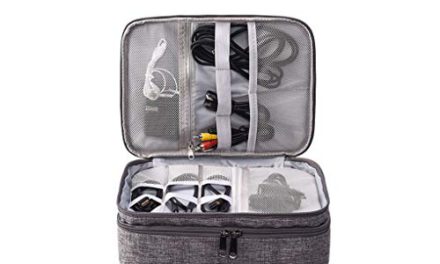 Travel Electronics Organizer Bag: Double the Efficiency, Organize Your Gadgets Effortlessly