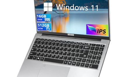 Powerful 16″ Laptop: Quad-Core Intel, 16GB RAM, 512GB SSD