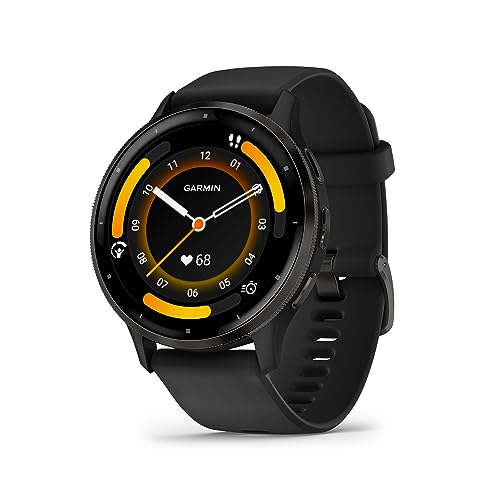 Slate Stainless Steel Garmin Venu 3: Exquisite Smartwatch