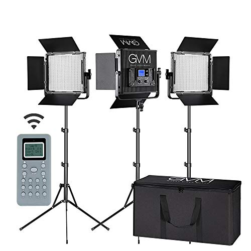 High-Intensity LED Video Light: Perfect for Outdoor Interviews & Studio Photography