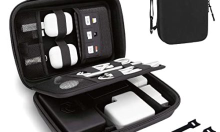Portable Electronics Organizer: Keep Your MacBook Accessories Neat & Secure!