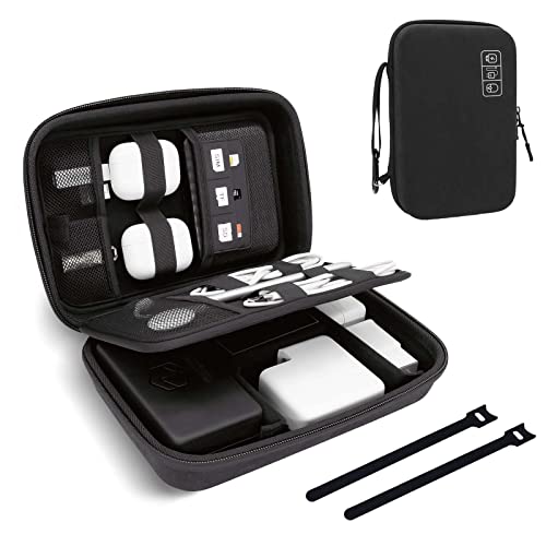 Portable Electronics Organizer: Keep Your MacBook Accessories Neat & Secure!