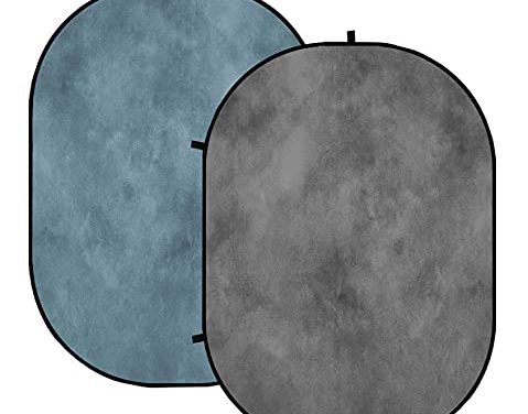 Kate’s Collapsible Backdrop: Unveiling Vibrant Grey Teal for Captivating Visuals!