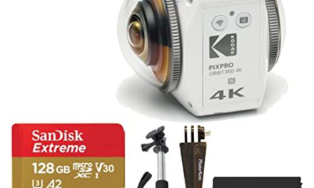 Capture Your Epic Adventures with Kodak PIXPRO ORBIT360 4K VR Camera Bundle