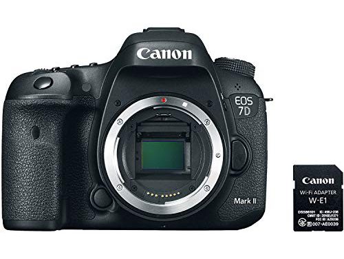 Powerful Canon EOS 7D Mark II Camera Body with Wi-Fi Adapter