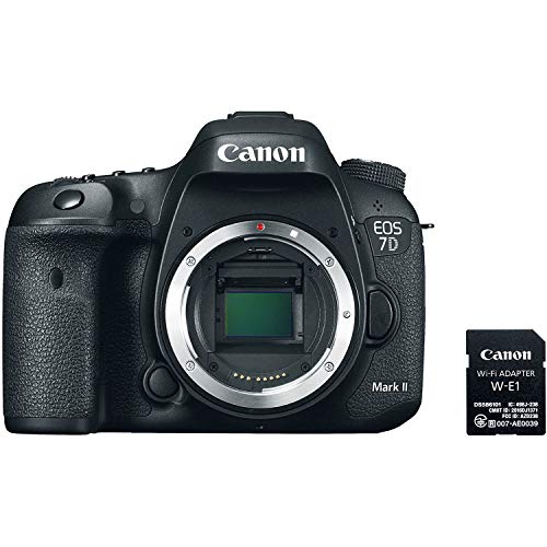 Powerful Canon EOS 7D Mark II Camera Body with Wi-Fi Adapter