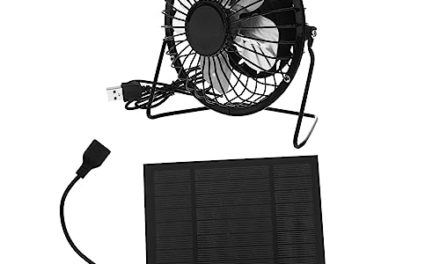 Powerful Solar Fan for Dogs – Stay Cool Anywhere
