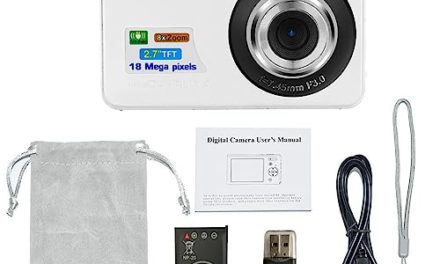 Capture Stunning Moments: 48MP HD Digital Camera for Retro Students