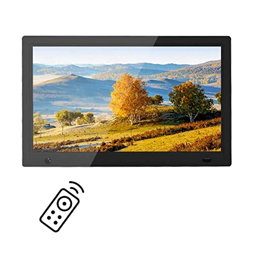 Stunning Spacmirrors 13″ Digital Photo Frame – USB & SD Card Slots, Remote Control – 16:9 Widescreen