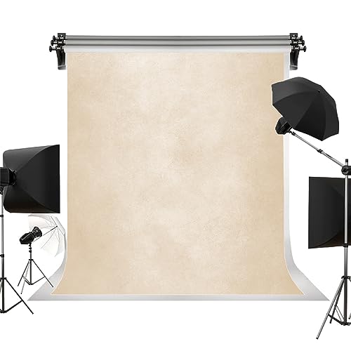 Emotive Beige Microfiber Portrait Backdrop: Perfect for Photographers!