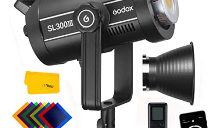 Powerful Godox SL300WIII LED Video Light with Remote Control for Professional Photography