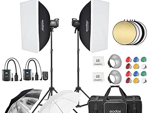 Capture Stunning Portraits with Godox Strobe Flash Kit